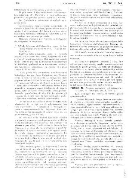 Pathologica rivista quindicinale