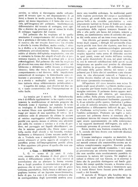 Pathologica rivista quindicinale