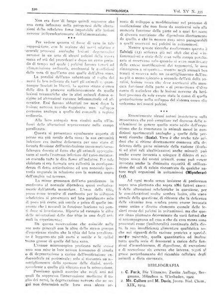 Pathologica rivista quindicinale