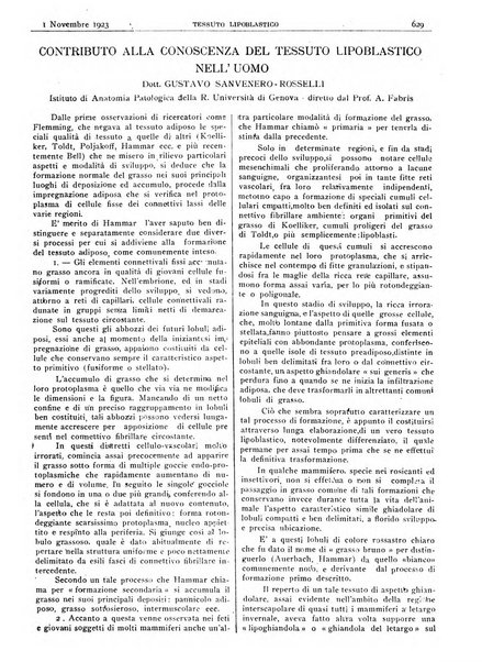 Pathologica rivista quindicinale