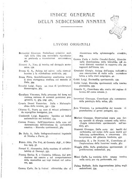 Pathologica rivista quindicinale