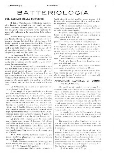 Pathologica rivista quindicinale