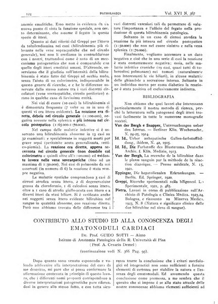 Pathologica rivista quindicinale