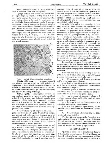 Pathologica rivista quindicinale