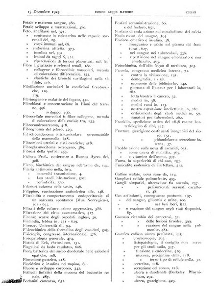 Pathologica rivista quindicinale