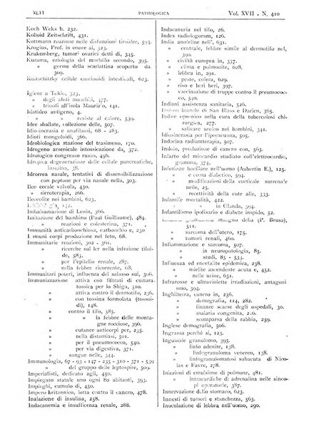 Pathologica rivista quindicinale