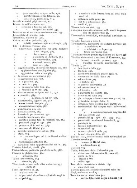 Pathologica rivista quindicinale