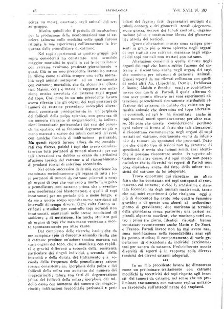 Pathologica rivista quindicinale