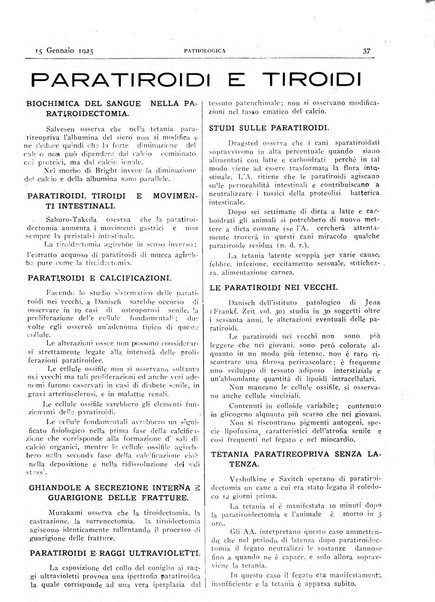 Pathologica rivista quindicinale