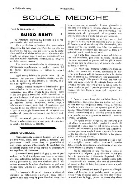 Pathologica rivista quindicinale