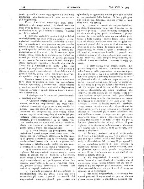 Pathologica rivista quindicinale