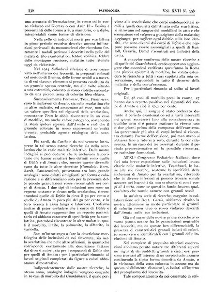 Pathologica rivista quindicinale