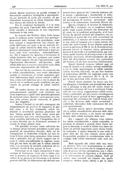 Pathologica rivista quindicinale