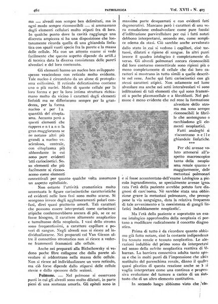 Pathologica rivista quindicinale