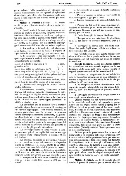 Pathologica rivista quindicinale