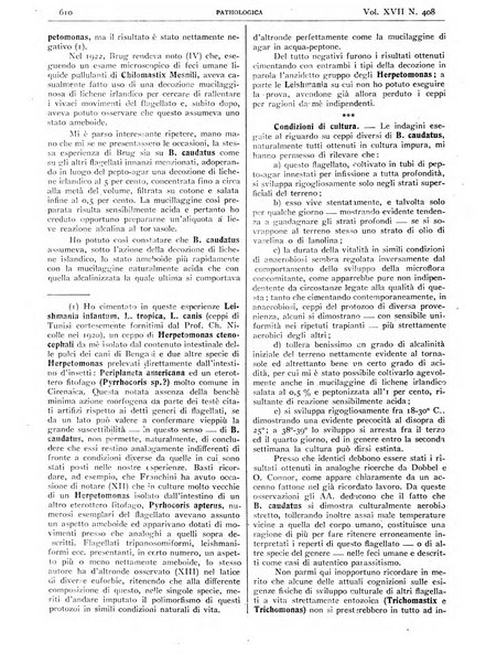 Pathologica rivista quindicinale