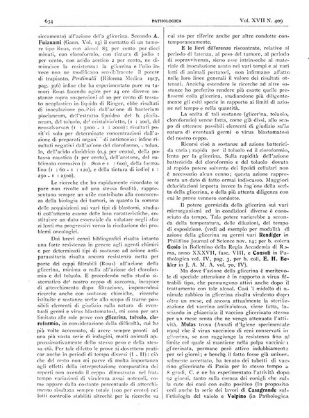 Pathologica rivista quindicinale