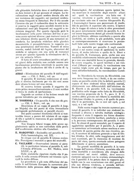 Pathologica rivista quindicinale