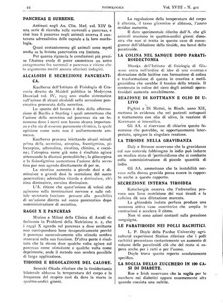 Pathologica rivista quindicinale