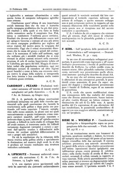 Pathologica rivista quindicinale