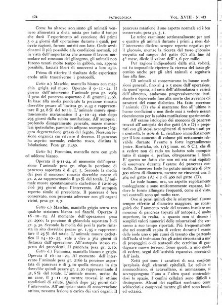 Pathologica rivista quindicinale