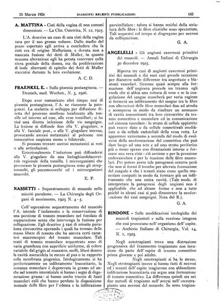 Pathologica rivista quindicinale