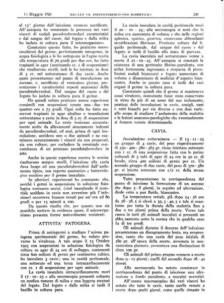 Pathologica rivista quindicinale