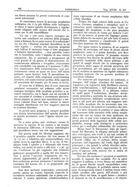 Pathologica rivista quindicinale