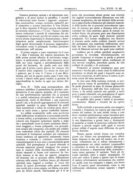 Pathologica rivista quindicinale