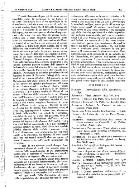 Pathologica rivista quindicinale