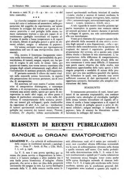 Pathologica rivista quindicinale