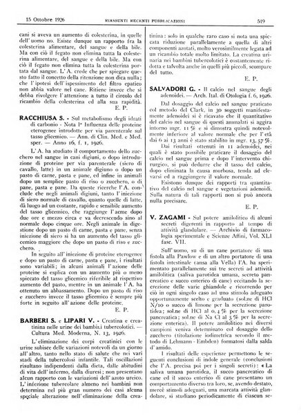 Pathologica rivista quindicinale