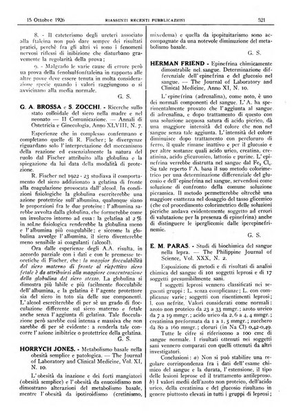 Pathologica rivista quindicinale