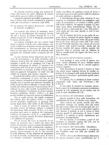 Pathologica rivista quindicinale