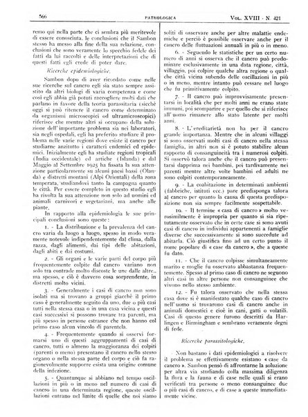 Pathologica rivista quindicinale