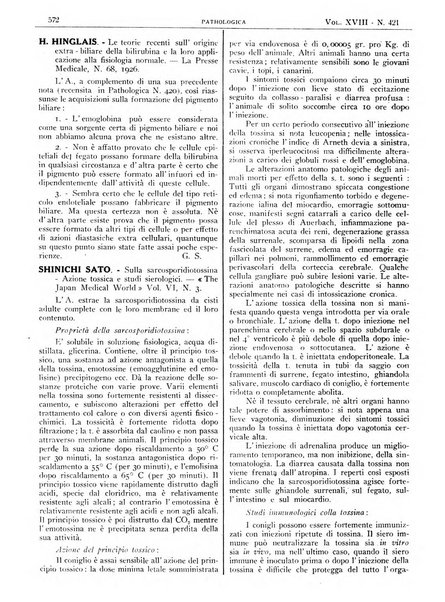 Pathologica rivista quindicinale