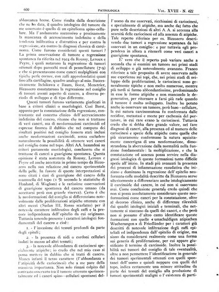 Pathologica rivista quindicinale