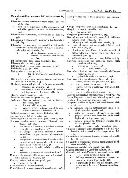 Pathologica rivista quindicinale