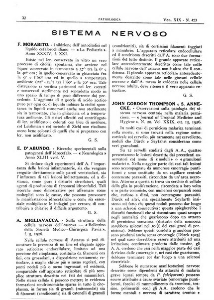 Pathologica rivista quindicinale