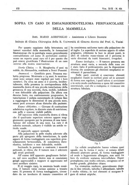 Pathologica rivista quindicinale