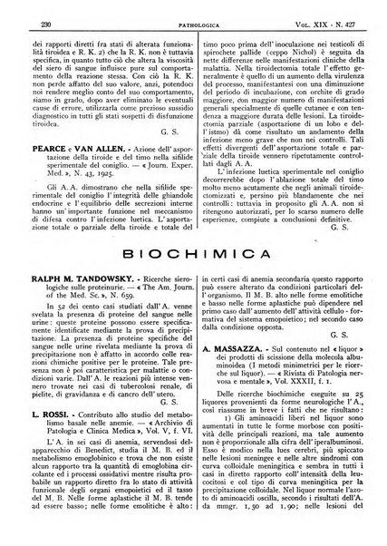 Pathologica rivista quindicinale