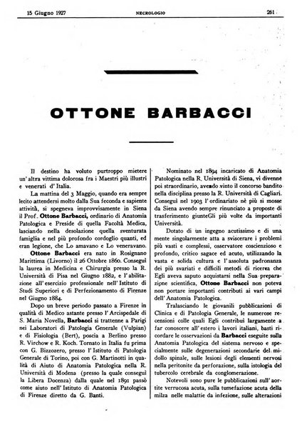 Pathologica rivista quindicinale