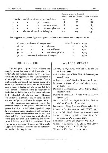 Pathologica rivista quindicinale