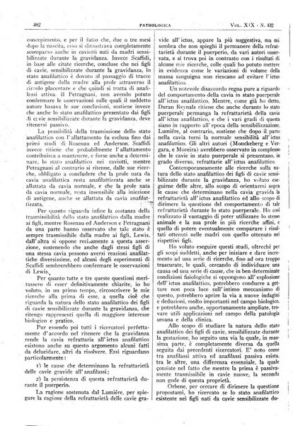 Pathologica rivista quindicinale