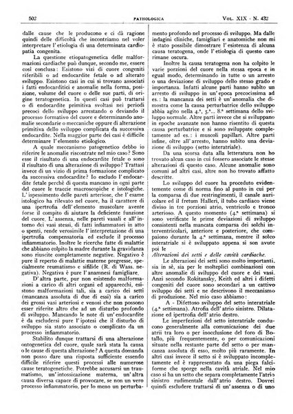 Pathologica rivista quindicinale