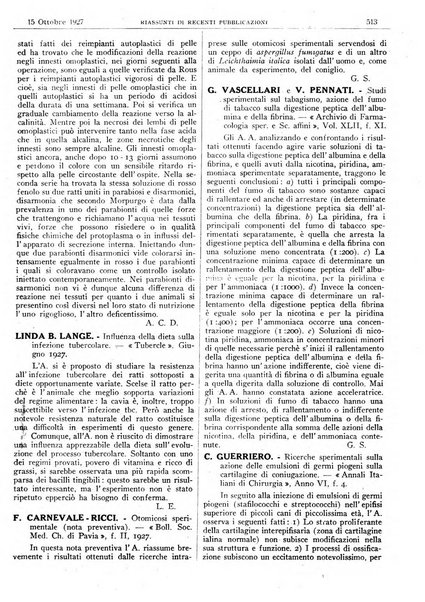 Pathologica rivista quindicinale