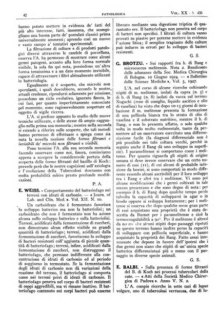 Pathologica rivista quindicinale