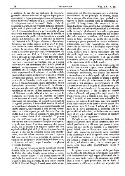 Pathologica rivista quindicinale