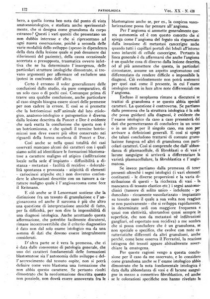 Pathologica rivista quindicinale