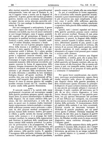 Pathologica rivista quindicinale